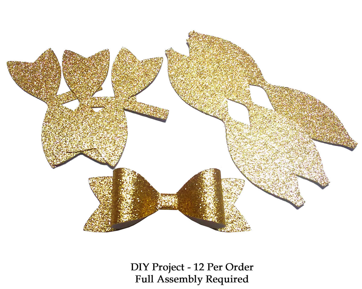 Super Large Size Glittering Gift Bow DIY Kit Decoration 60x70cm – Floral  Supplies Store