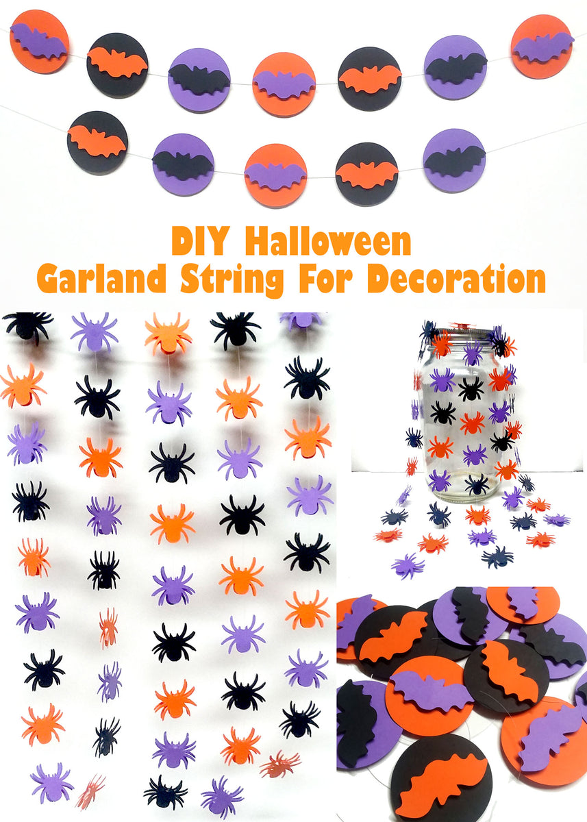How To Make: DIY Halloween String Garland – DIY Paper Supply