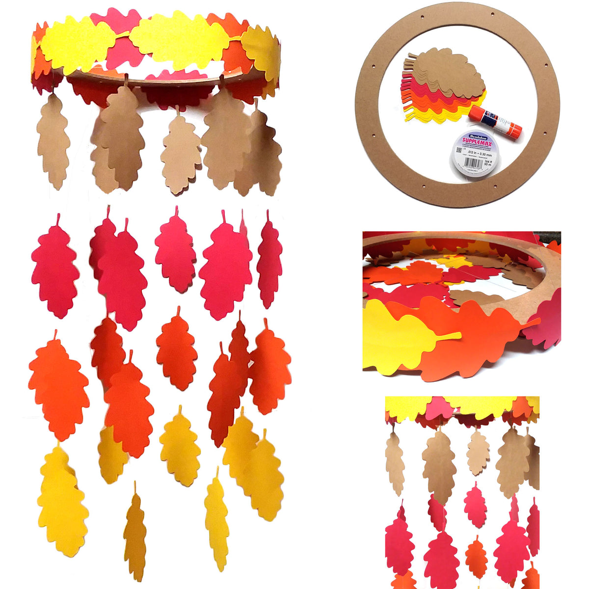 How To Make: Paper Leaf Mobile – DIY Paper Supply