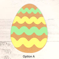 Egg Shapes Printed Design #2 - 12 per order (Pricing for sizes vary)