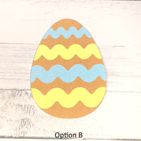 Egg Shapes Printed Design #2 - 12 per order (Pricing for sizes vary)